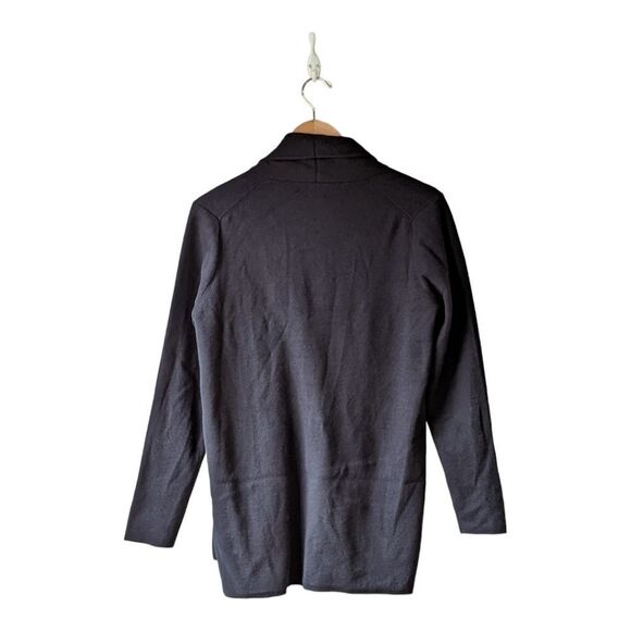 NWT J. Crew Chelsea Sweater Blazer Jacket BA866 women's sz M in Black NEW - Picture 6 of 9